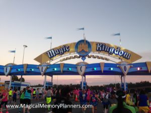 runDisney race starting area