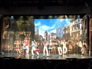 broadway dancers on stage