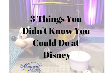 3 Surprising Activities at Walt Disney World