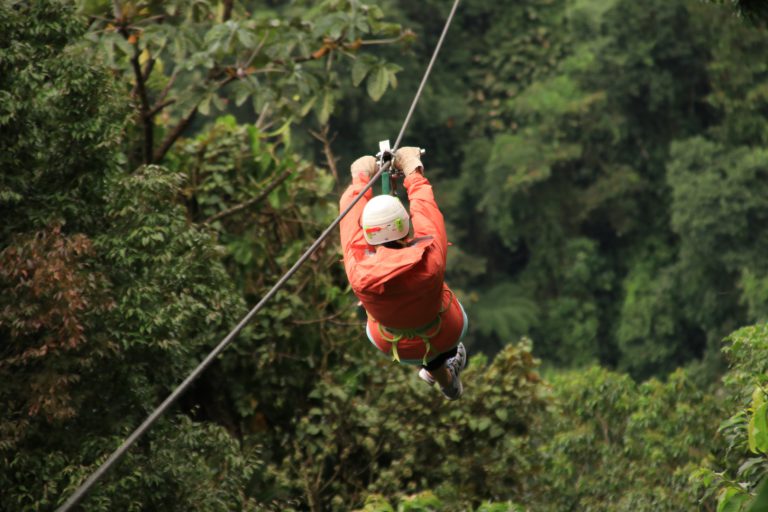 Zip Lining in Costa Rica