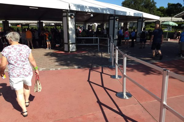 Disney Security Line