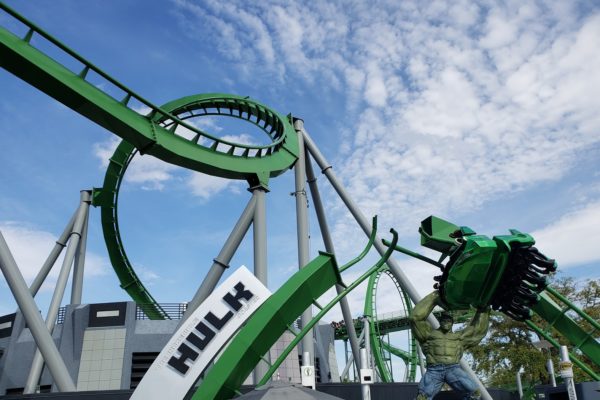 Incredible Hulk Roller Coaster