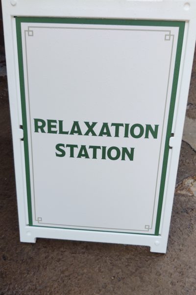Relaxation Station at Disney World