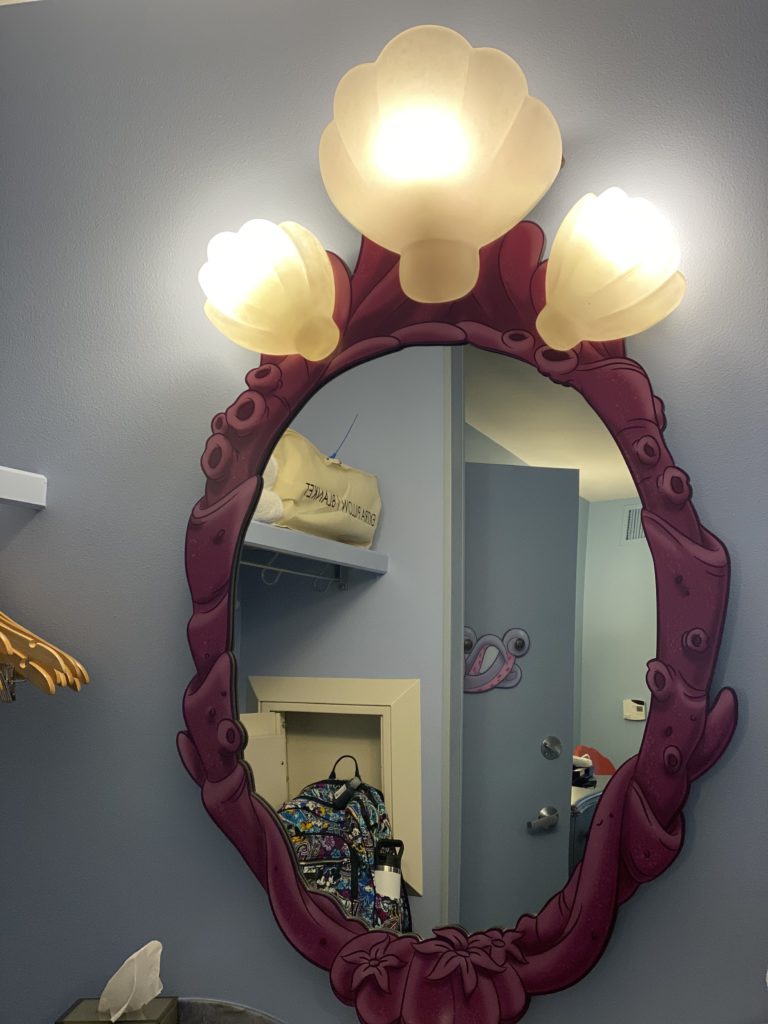 Little Mermaid Room Room Bathroom Mirror