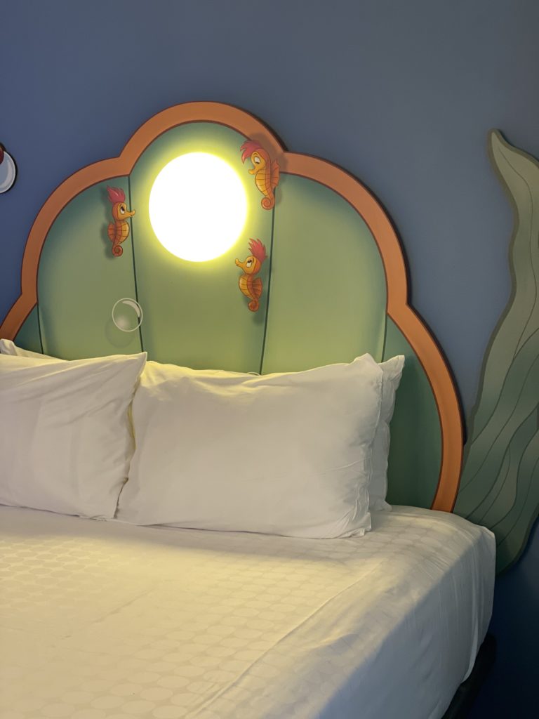 Little Mermaid Room Headboard