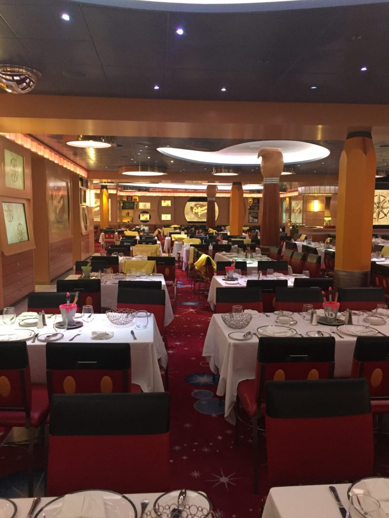 DCL Restaurant Animators Pallet makes the best cruise for families