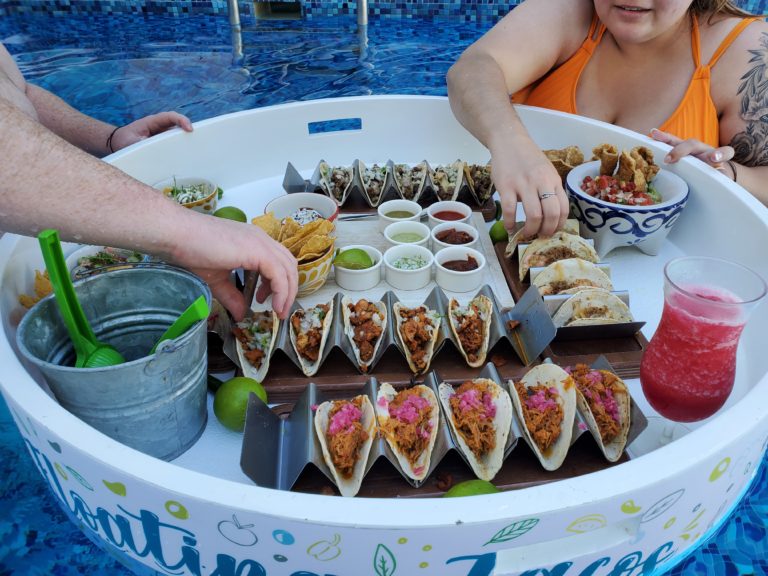 Margaritaville Floating Taco Bar