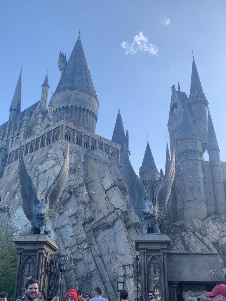 Hogwarts Castle in Hogsmeade at Islands of Adventure