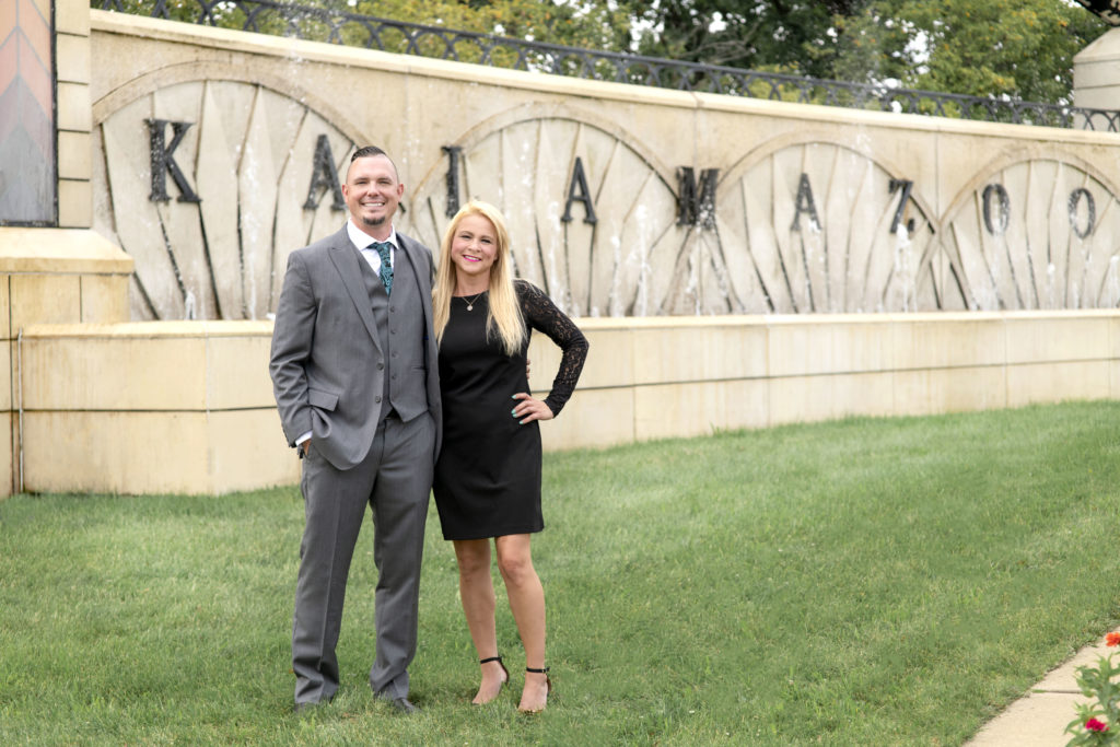 Kevin and Crystal travel agent team