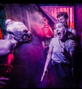 Halloween Horror Nights Screaming Fans