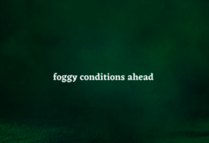 HHN Foggy Conditions