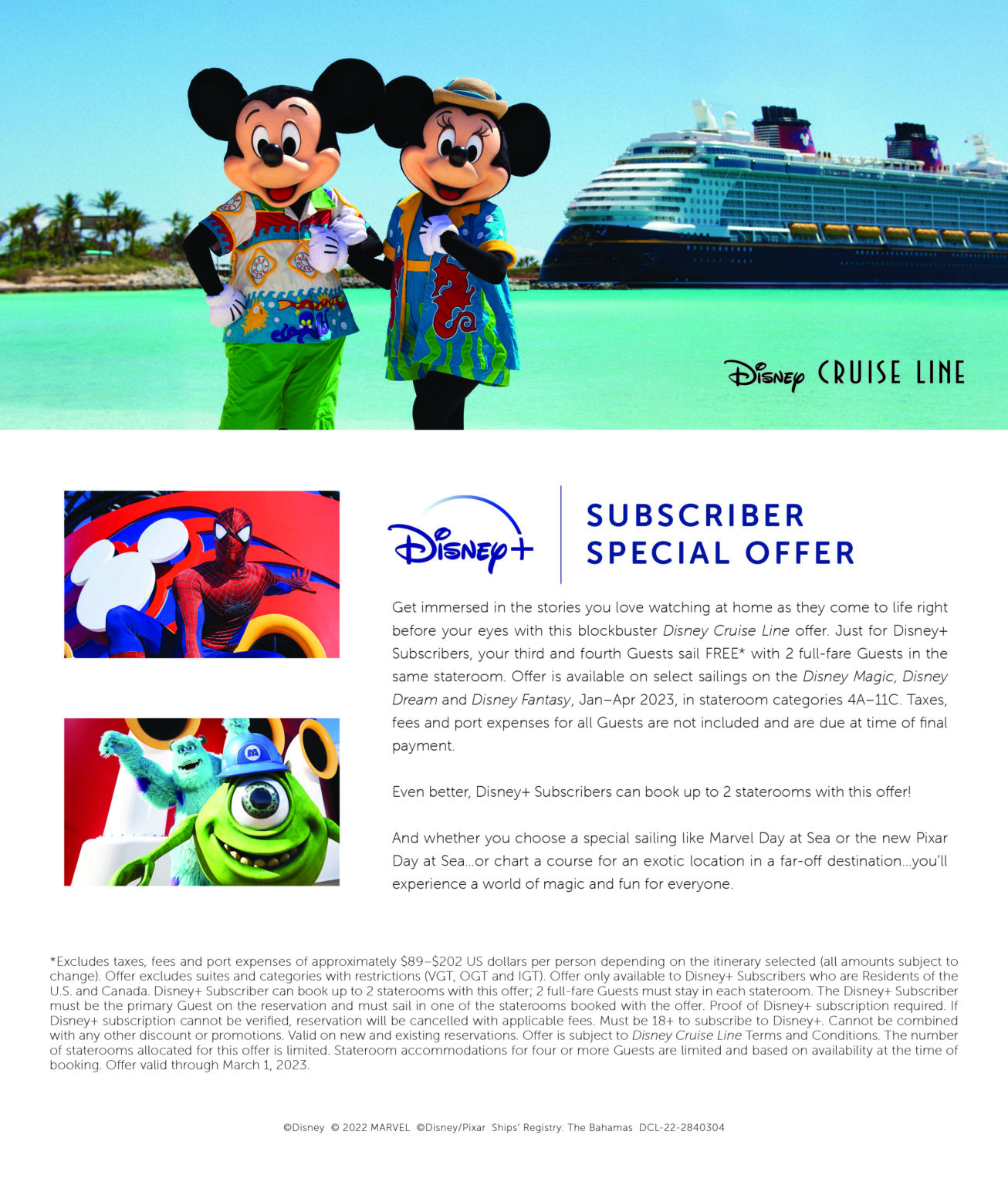 Disney + Offer
