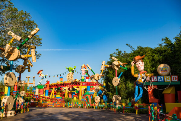 Toy Story Land Entrance at Hollywood Studios