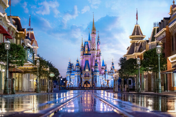 Magic Kingdom Castle on Main Street