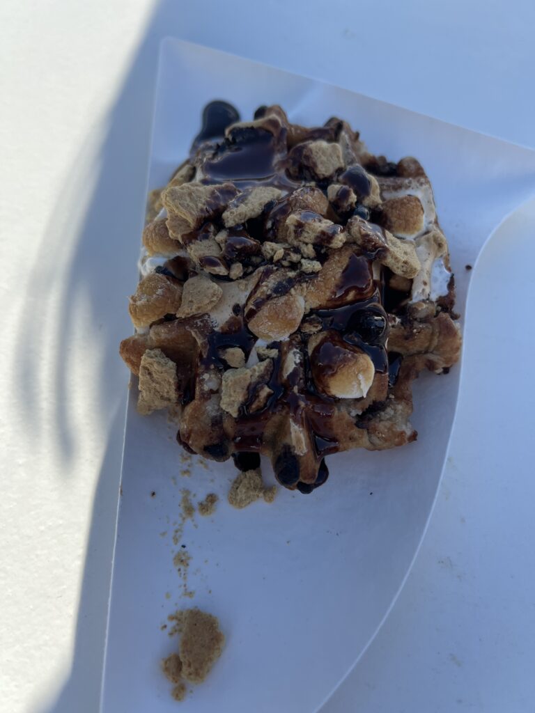 Liege Waffle Smores from Mardi Gras at Universal