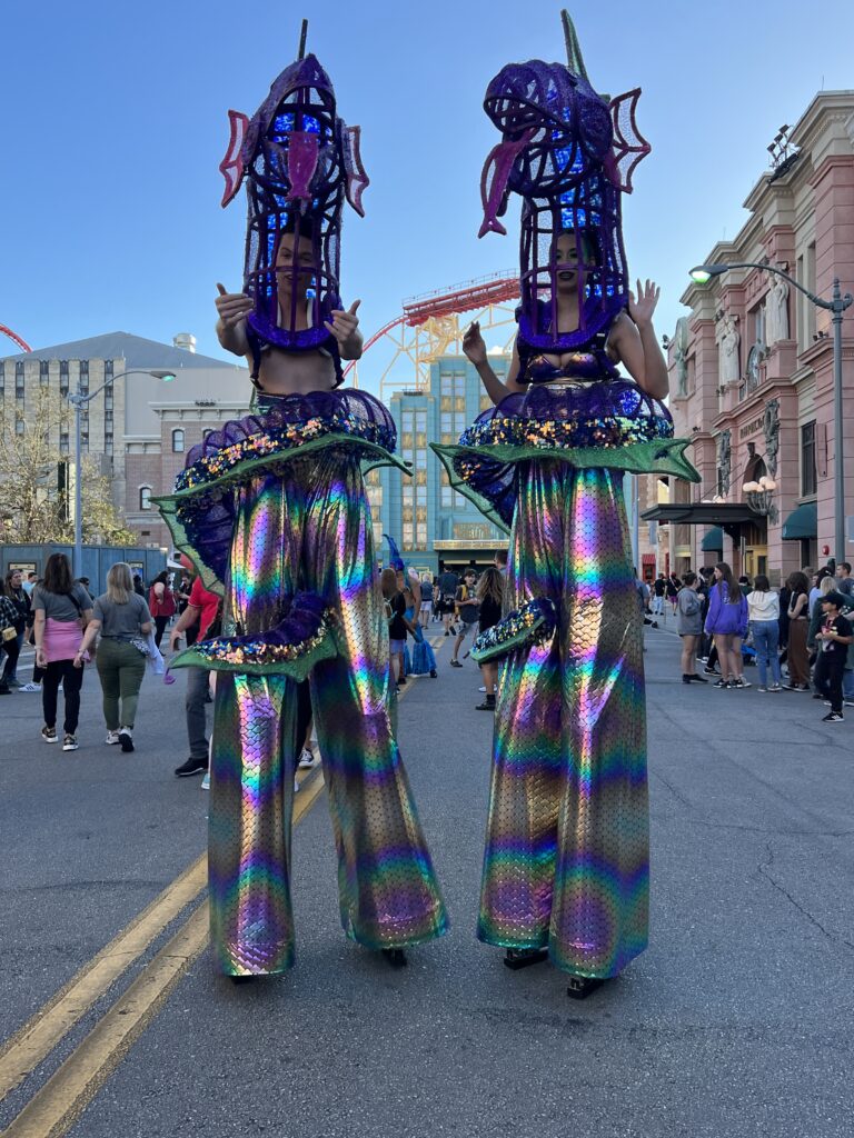 Stilt Walkers, Universal Orlando Mardi Gras