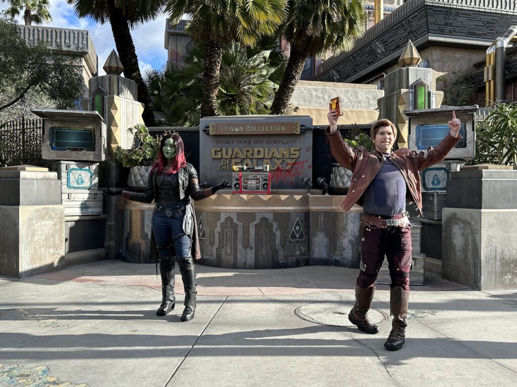 Guardians of the Galaxy Characters in Disney's California Adventure