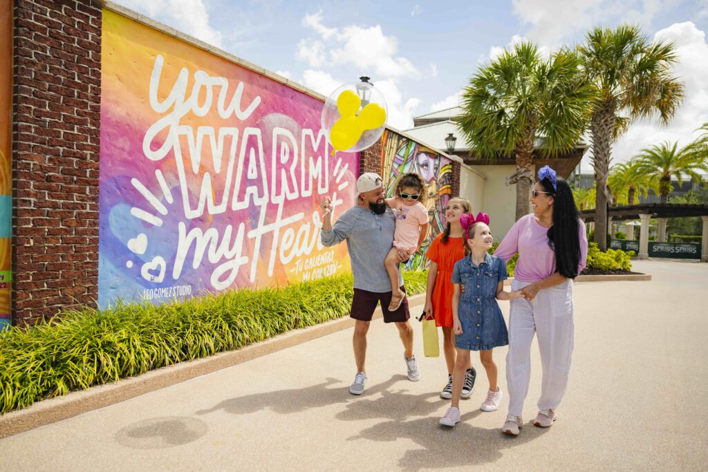 Walt Disney World Disney Springs Art Walk 