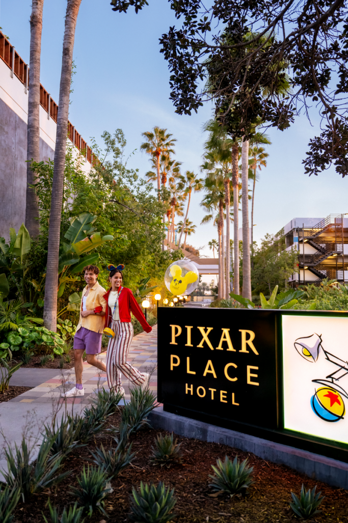 Pixar Place Hotel only at Disneyland