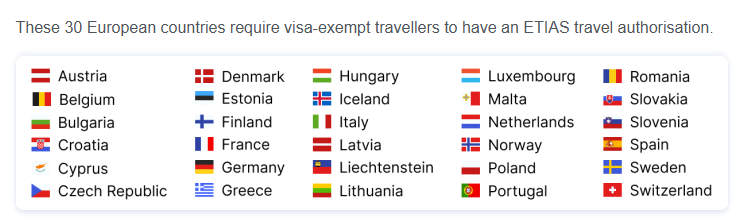 travel to EU will require an authorization