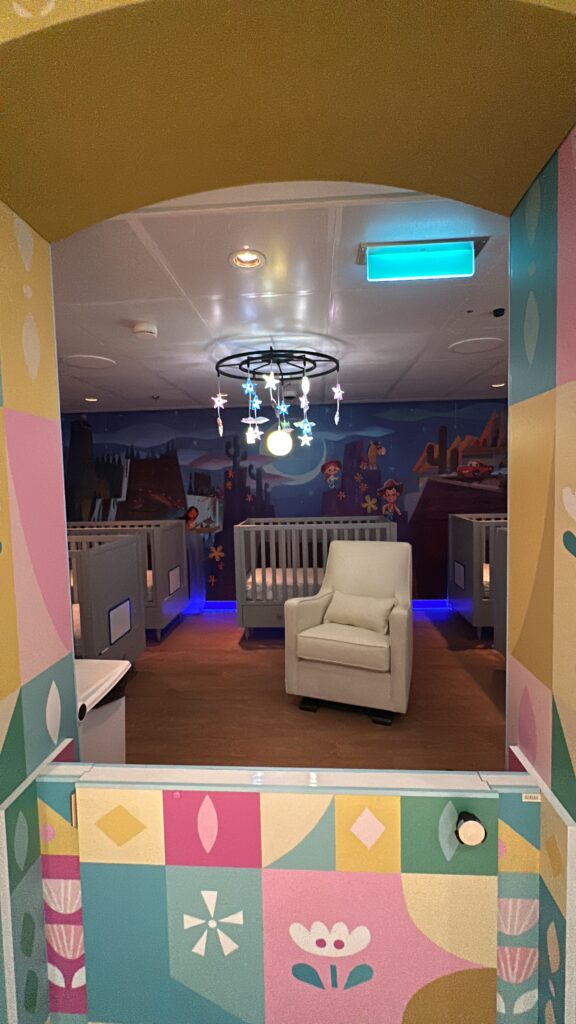 Small world nursery for toddler and baby cruisers