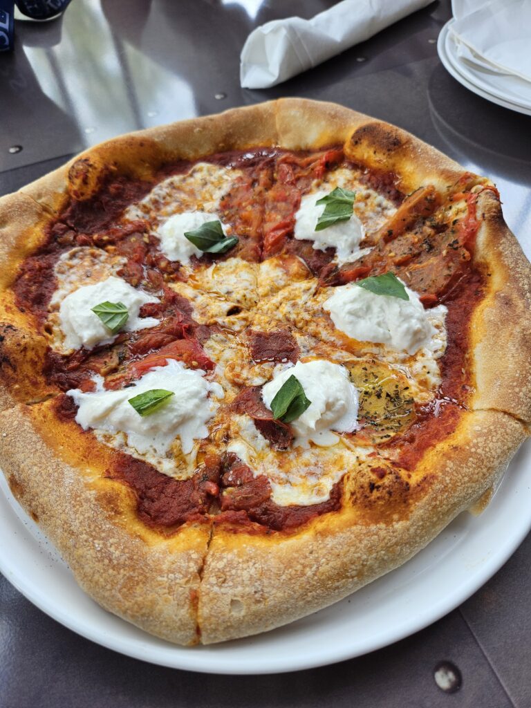 Mobile order pizza at Pizza Moon
