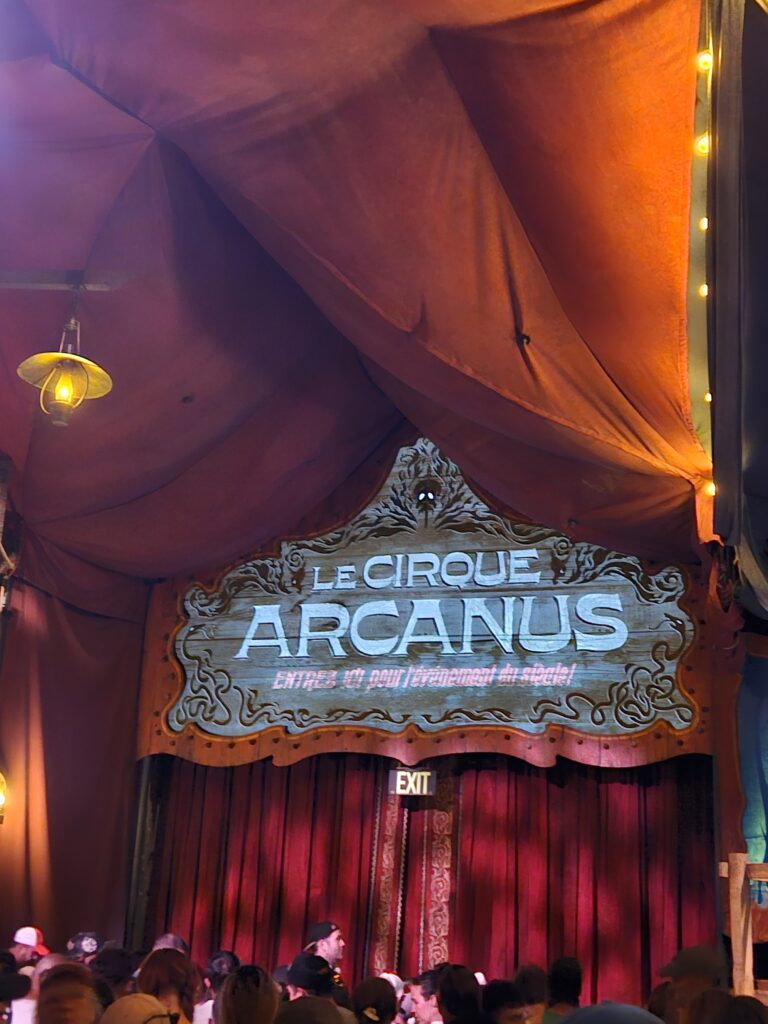 Le Cirque Arcanus show during our Universal Epic Day