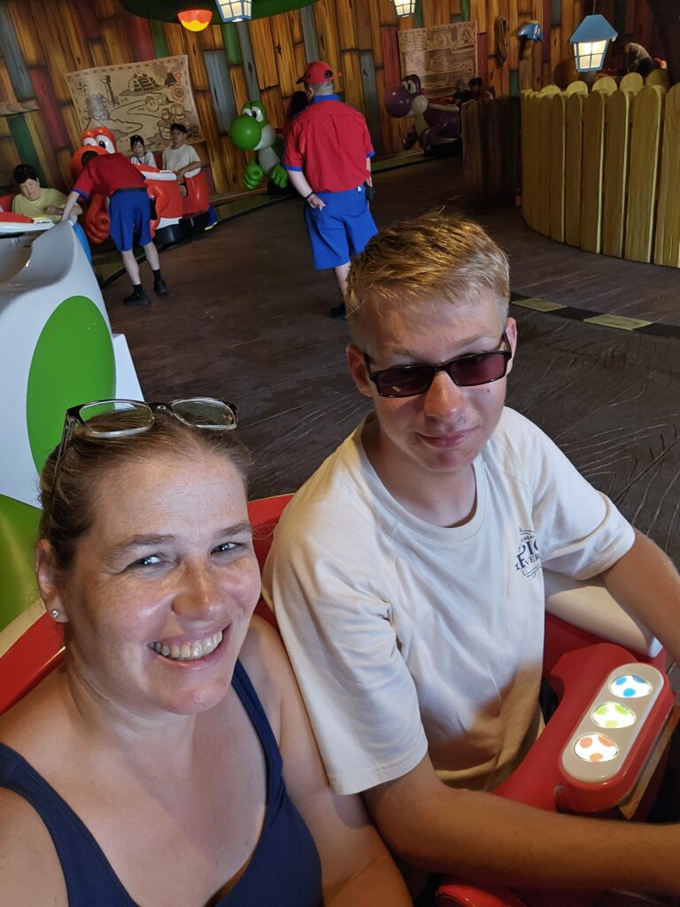 Wonderful day at Epic Universe and even riding Yoshi's Adventure
