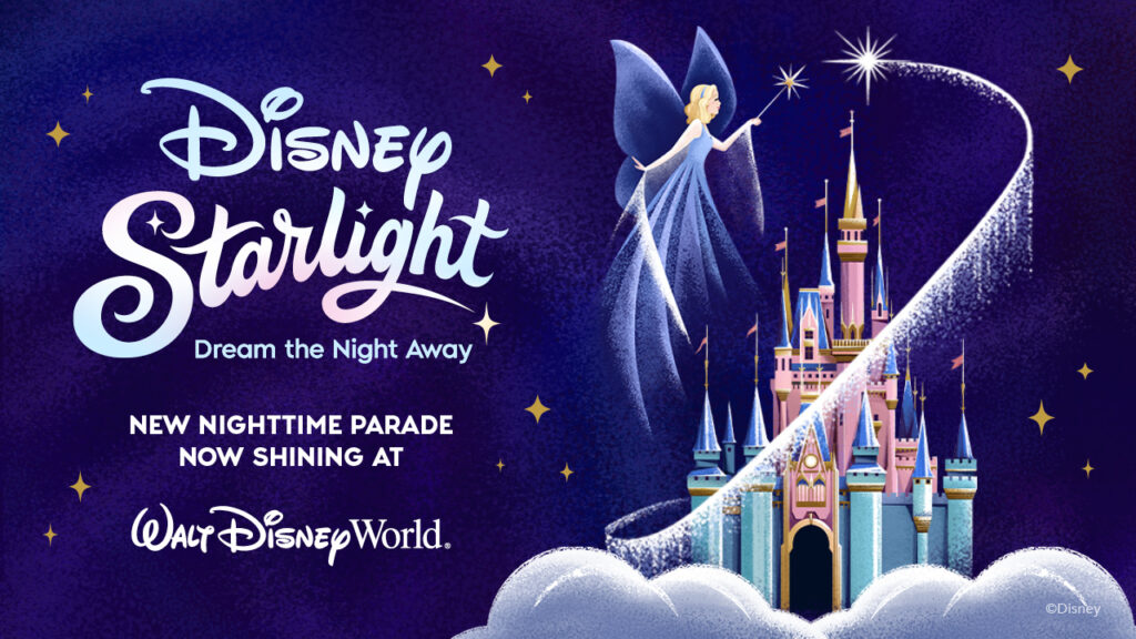 Disney Starlight Parade starts during cool kid summer